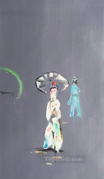 Art texture œuvres - Opéra chinois au couteau 5